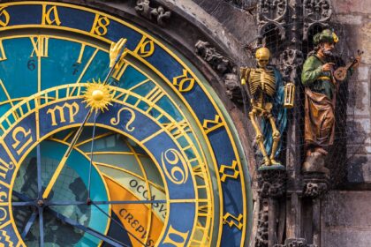 Zegar astronomiczny w Pradze / Czechia Digital Media Library